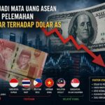 Dolar AS Menguat, Rupiah dan Mata Uang ASEAN Melemah